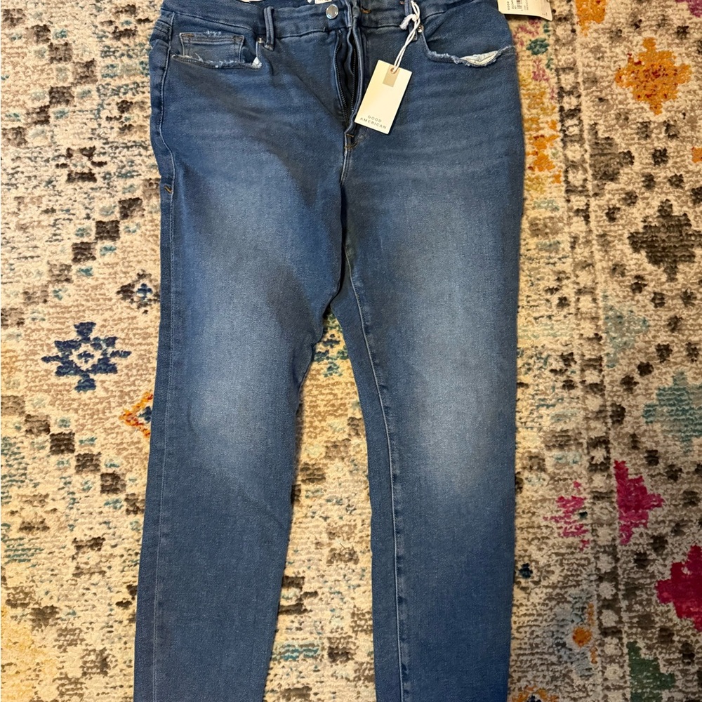 Good American Dark Blue Skinny Jeans